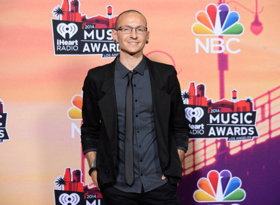 Linkin Park - Chester Bennington at iHeartRadio Music Awards 05/01/2014