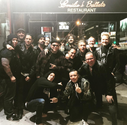 Linkin Park - Chester Bennington at Emilio&#039;s Ballato in New York 05/01/2017