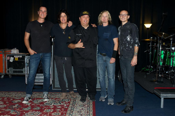 Linkin Park - Chester Bennington at STP Rehearsal in North Hollywood 09/01/2013 