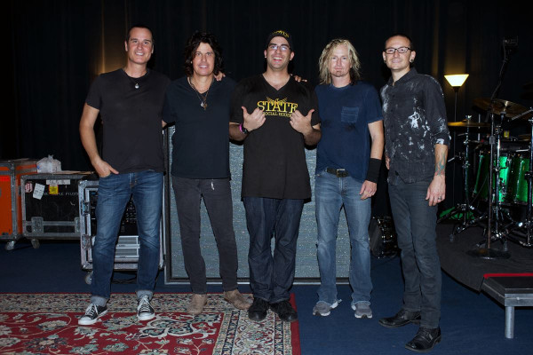 Linkin Park - Chester Bennington at STP Rehearsal in North Hollywood 09/01/2013 