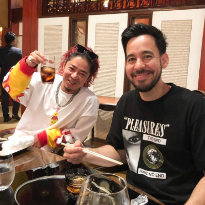 Linkin Park - Mike Shinoda in Shibuya, Tokyo 09/01/2019