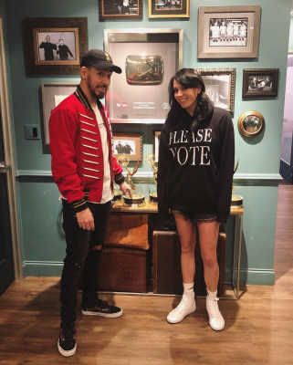 Linkin Park - Mike Shinoda at The Late Late Show with James Corden 11/01/2018