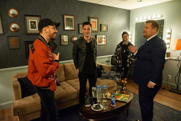 Linkin Park - Mike Shinoda at The Late Late Show with James Corden 11/01/2018