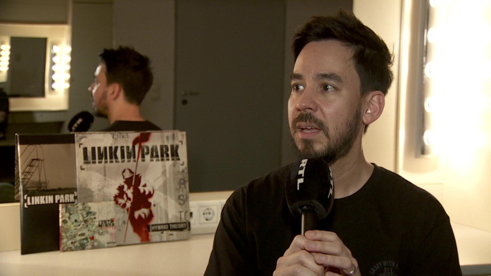 Linkin Park - Mike Shinoda at RTL Interview in Berlin 03/02/2019