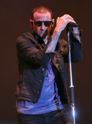 Linkin Park - Chester Bennington at STP Tour in West Palm Beach 05/02/2015