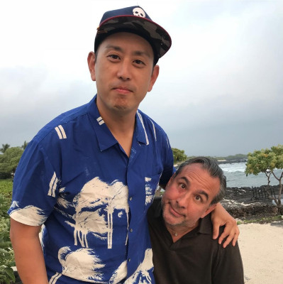Linkin Park - Joe Hahn with wife Heidi in Manila, Philippines 06/02/2018