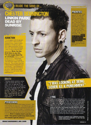 Linkin Park - Chester Bennington by Ashley Maile Photoshoot 08/03/2009