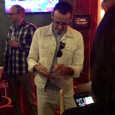 Linkin Park - Chester Bennington at House of Blues in Las Vegas 12/03/2016