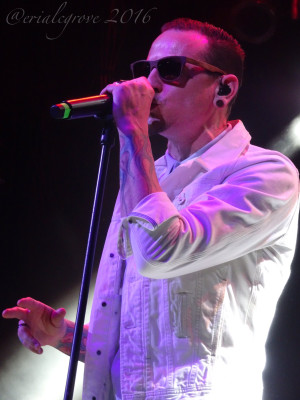 Linkin Park - Chester Bennington at House of Blues in Las Vegas 12/03/2016