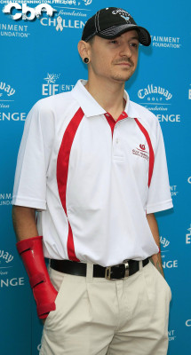 Linkin Park - Chester Bennington at Callaway Golf Foundation in LA 11/05/2007