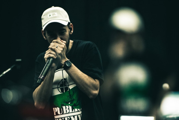 Linkin Park - Mike Shinoda by Shelby Carol for Rehearsals Identity LA May 2018