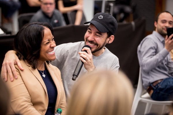 Linkin Park - Mike Shinoda at Mercedes-Benz USA HQ in Noblesville 02/06/2019