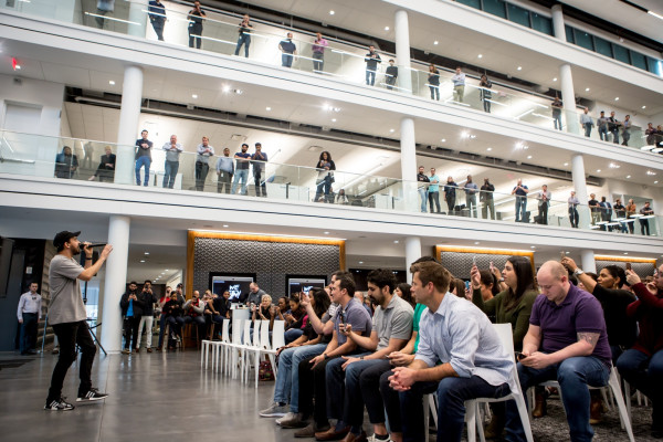 Linkin Park - Mike Shinoda at Mercedes-Benz USA HQ in Noblesville 02/06/2019
