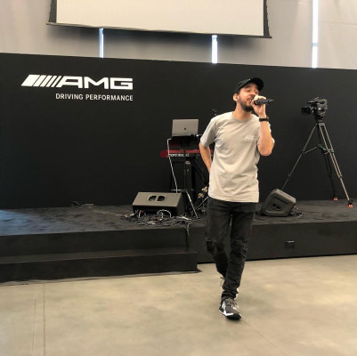 Linkin Park - Mike Shinoda at Mercedes-Benz USA HQ in Noblesville 02/06/2019