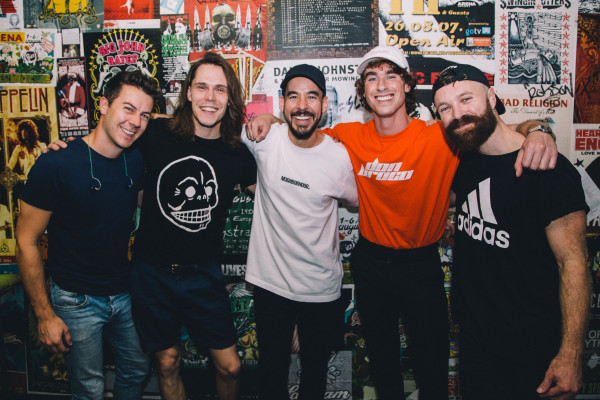 Linkin Park - Mike Shinoda at Post Traumatic Tour in Vienna 09/07/2018