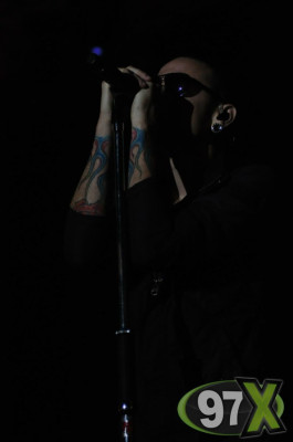Linkin Park - Chester Bennington at STP Tour in St. Petersburg, Florida 12/07/13