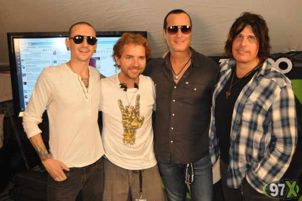 Linkin Park - Chester Bennington at STP Tour in St. Petersburg, Florida 12/07/13