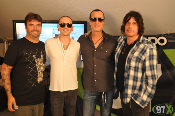 Linkin Park - Chester Bennington at STP Tour in St. Petersburg, Florida 12/07/13