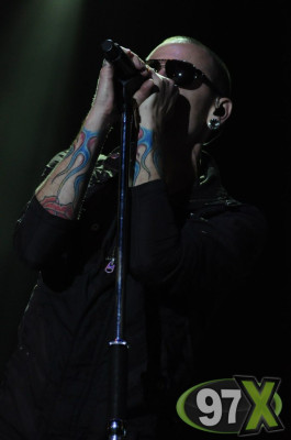 Linkin Park - Chester Bennington at STP Tour in St. Petersburg, Florida 12/07/13
