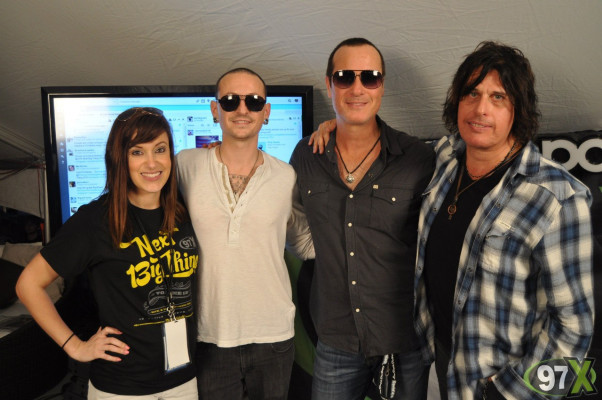 Linkin Park - Chester Bennington at STP Tour in St. Petersburg, Florida 12/07/13