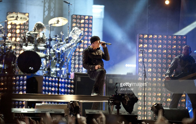 Linkin Park at MTV EMA in Madrid 11/07/2010