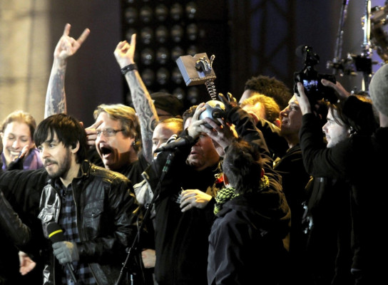 Linkin Park - MTV EMA in Madrid 11/07/2010