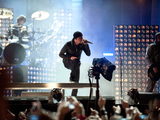 Linkin Park at MTV EMA in Madrid 11/07/2010