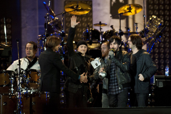 Linkin Park - MTV EMA in Madrid 11/07/2010