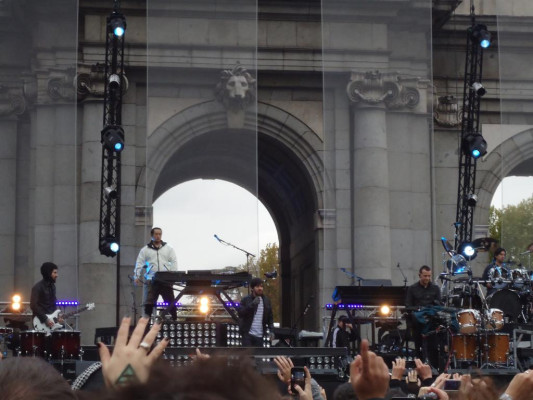 Linkin Park at MTV EMA in Madrid 11/07/2010