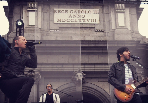 Linkin Park - MTV EMA in Madrid 11/07/2010