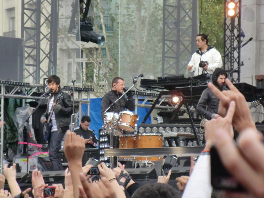 Linkin Park - MTV EMA in Madrid 11/07/2010
