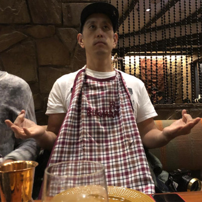 Linkin Park - Joe Hahn at Bukhara Restaurant in New Delhi, India 01/08/2019