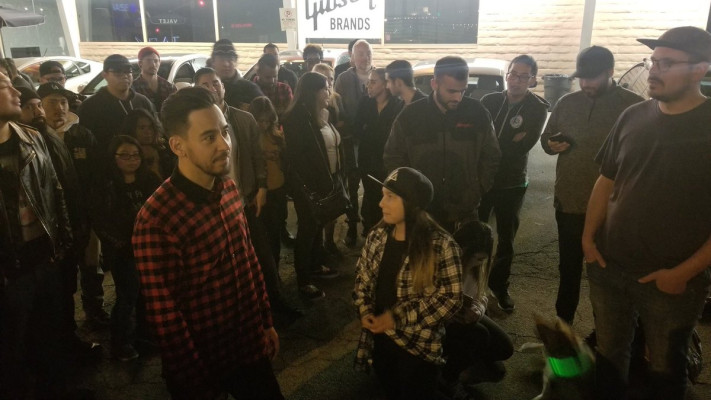 Linkin Park - Mike Shinoda in Los Angeles 03/08/2018