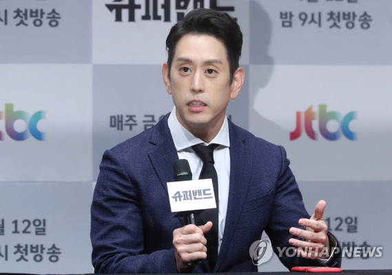 Linkin Park - Joe Hahn at Super Band Press Conference in Seoul 04/11/2019