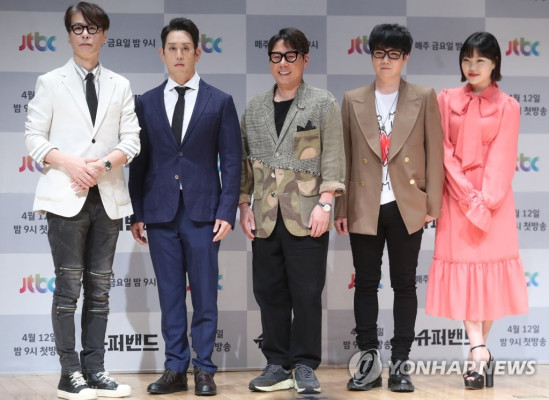 Linkin Park - Joe Hahn at Super Band Press Conference in Seoul 04/11/2019