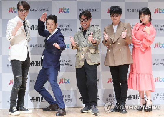 Linkin Park - Joe Hahn at Super Band Press Conference in Seoul 04/11/2019