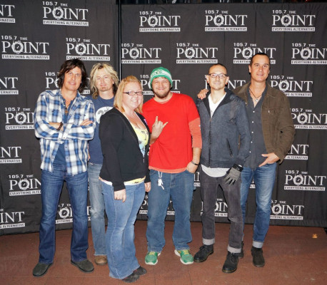 Linkin Park - Chester Bennington with STP in Sauget, Illinois 12/11/2013