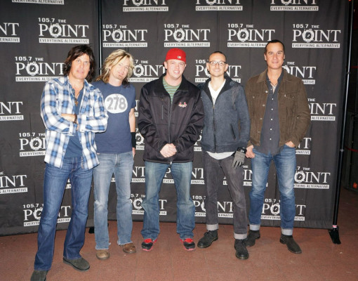 Linkin Park - Chester Bennington with STP in Sauget, Illinois 12/11/2013