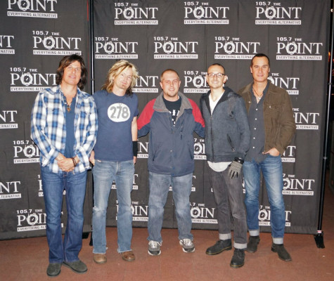 Linkin Park - Chester Bennington with STP in Sauget, Illinois 12/11/2013