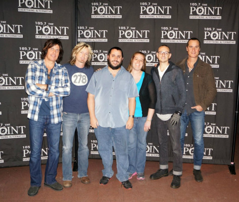 Linkin Park - Chester Bennington with STP in Sauget, Illinois 12/11/2013