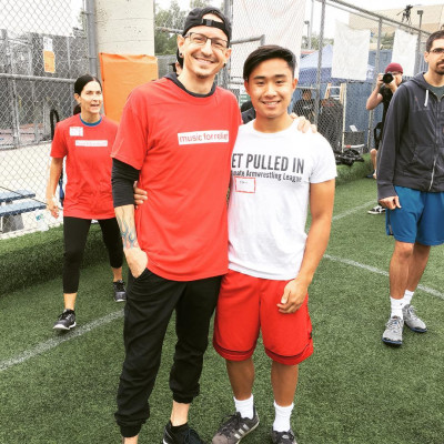 Linkin Park - Chester Bennington at Sweat for a Cause 12/11/2016