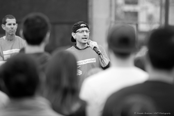 Linkin Park - Chester Bennington at Sweat for a Cause 12/11/2016