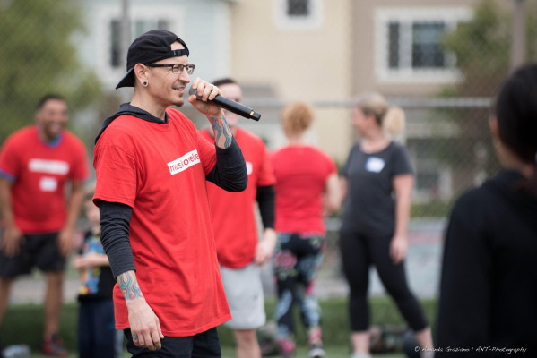 Linkin Park - Chester Bennington at Sweat for a Cause 12/11/2016