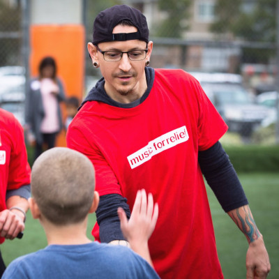 Linkin Park - Chester Bennington at Sweat for a Cause 12/11/2016
