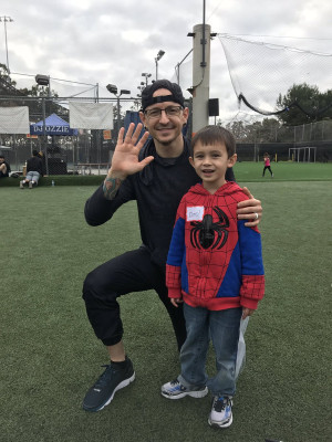 Linkin Park - Chester Bennington at Sweat for a Cause 12/11/2016