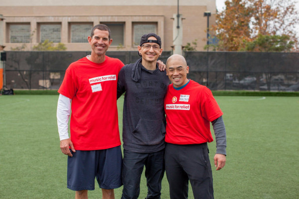 Linkin Park - Chester Bennington at Sweat for a Cause 12/11/2016