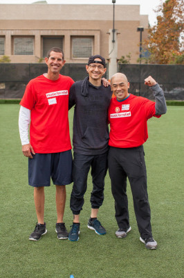 Linkin Park - Chester Bennington at Sweat for a Cause 12/11/2016