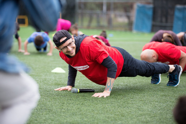 Linkin Park - Chester Bennington at Sweat for a Cause 12/11/2016