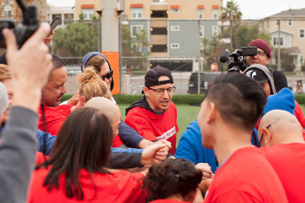 Linkin Park - Chester Bennington at Sweat for a Cause 12/11/2016