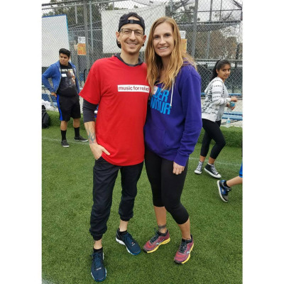 Linkin Park - Chester Bennington at Sweat for a Cause 12/11/2016